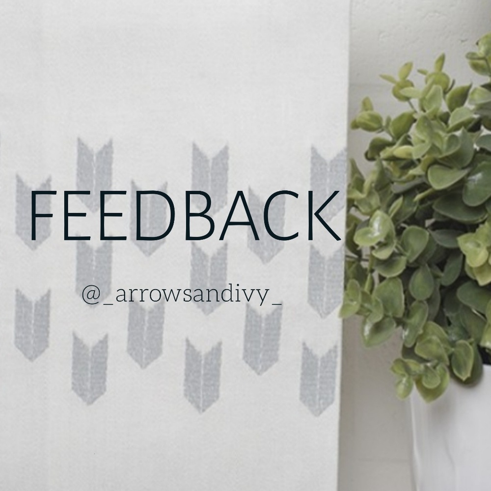 🏹🌿Feedback🏹🌿